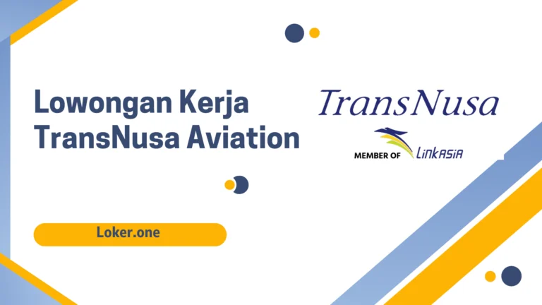 Lowongan Kerja TransNusa Aviation Mei 2025